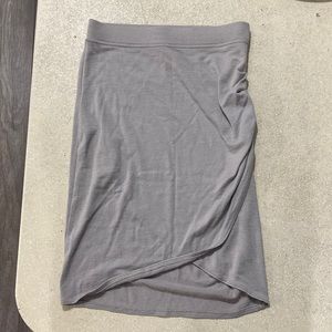 Aritzia high waisted midi skirt